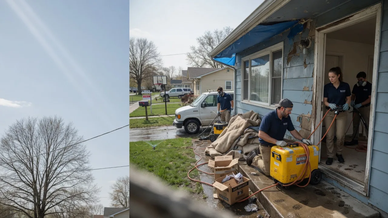 Basement Flood Cleanup in Pewaukee, WI near me